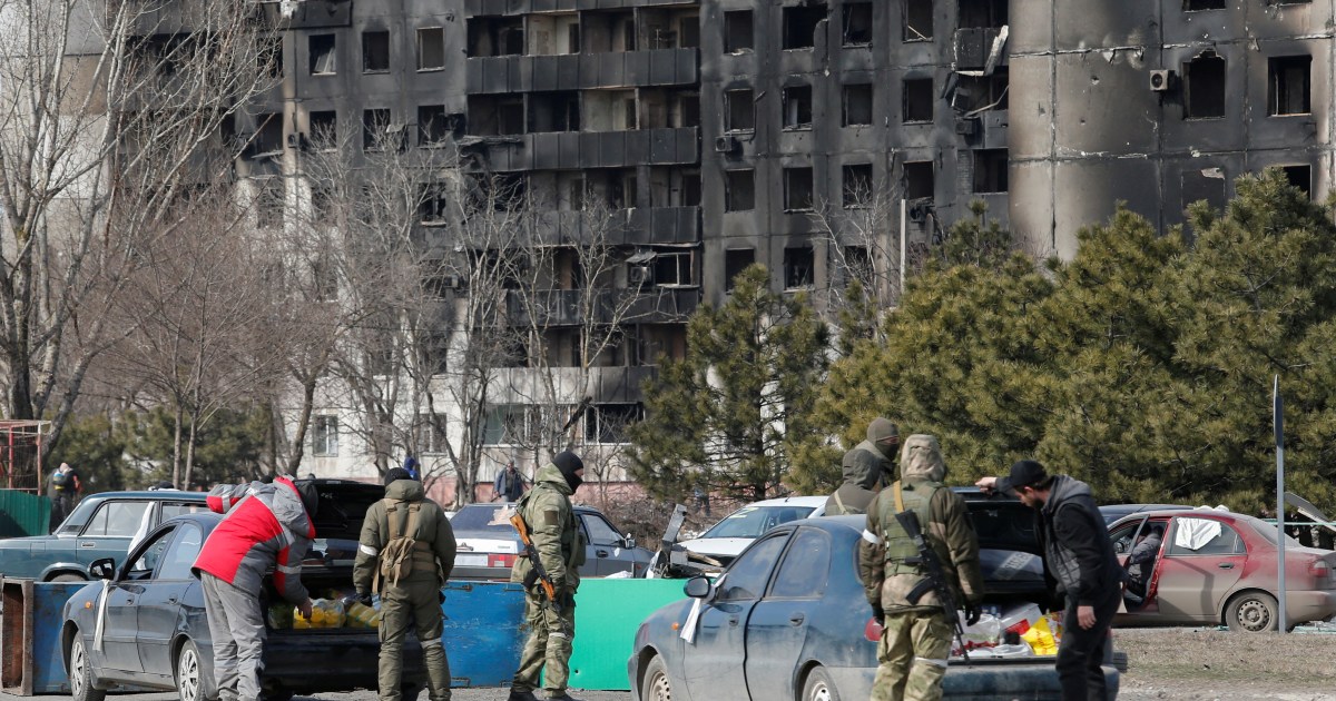 Russia and Ukraine fight for control of besieged Mariupol | Russia-Ukraine war News