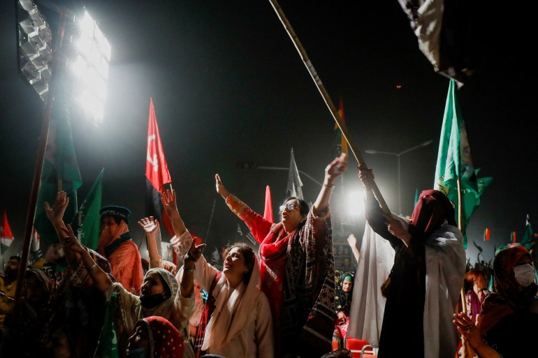 Pakistan opposition rally