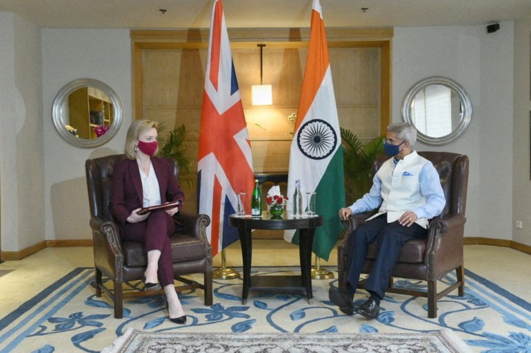 UK Foreign Secretary Liz Truss meets with Indian counterpart, Subrahmanyam Jaishankar