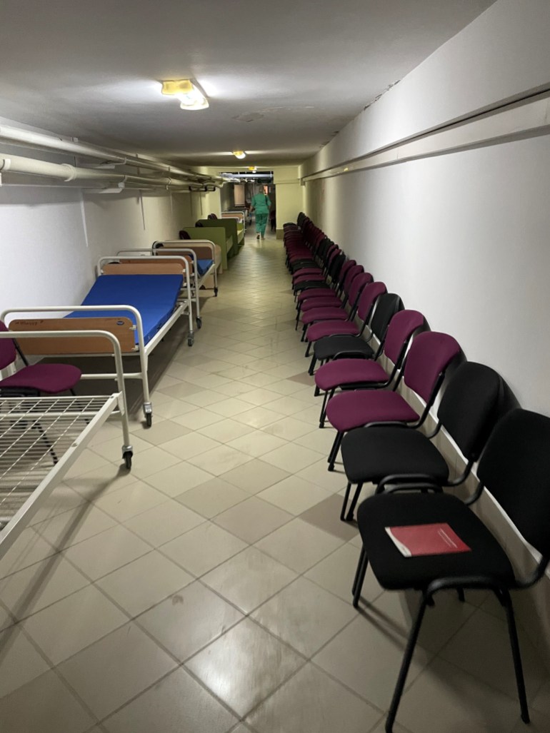 Hospital basement in Ivano-Frankivsk