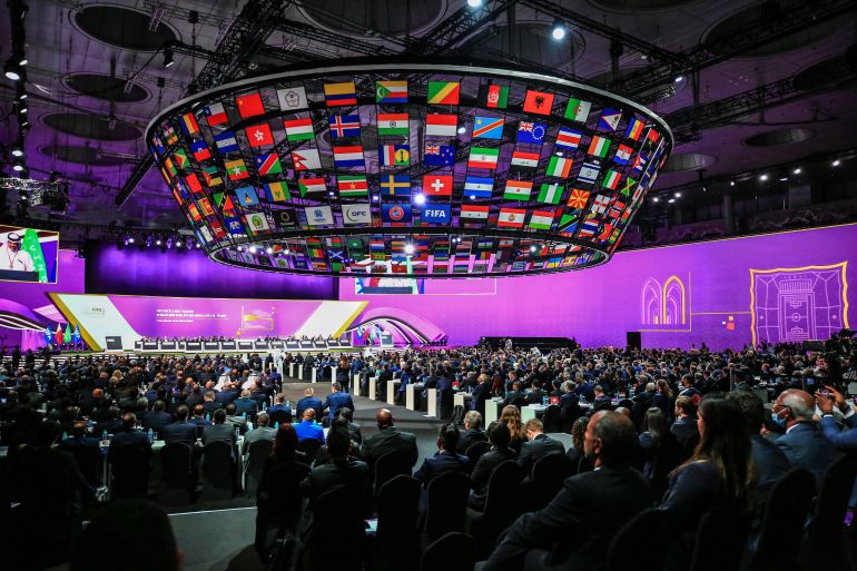 72nd Fifa Congress 2022, Doha Qatar, 31 March 2022 [Showkat Shafi/Al Jazeera]