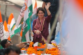 Congress Party leader Priyanka Gandhi
