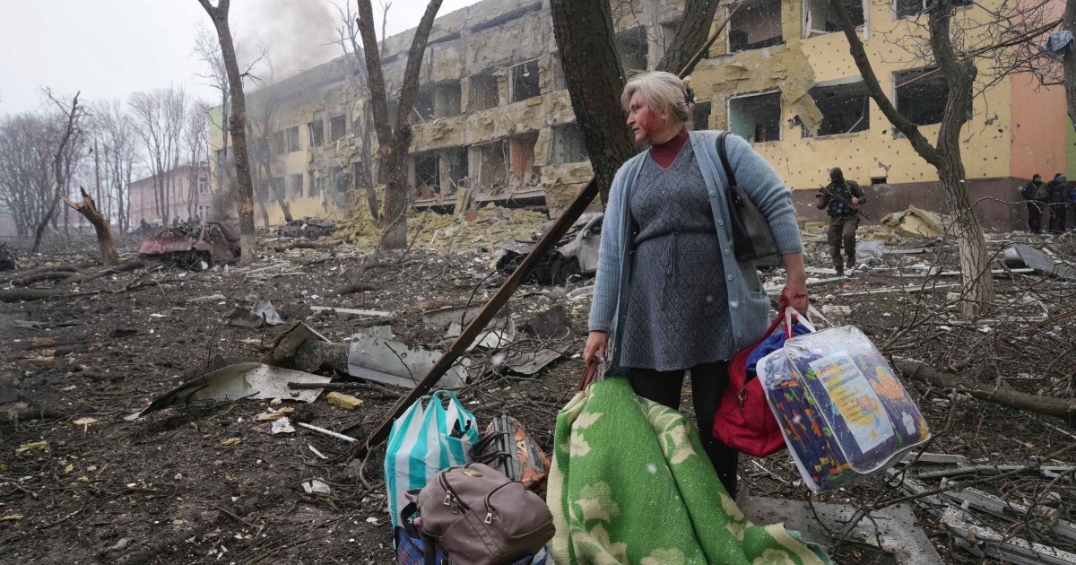 Ukraine accuses Russia of bombing children's hospital in Mariupol |  Russia-Ukraine war News | Al Jazeera