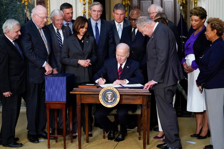 Joe Biden signs legislation