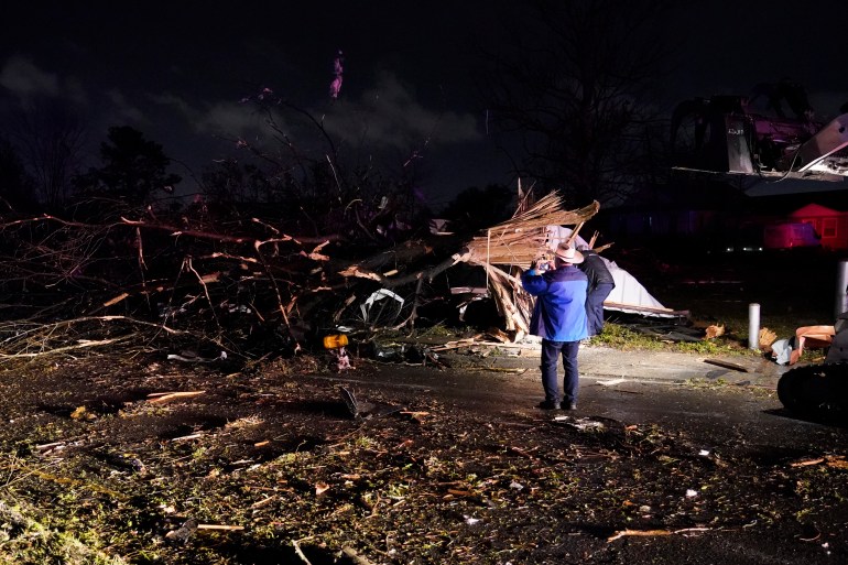 Tornado Damage New Orleans