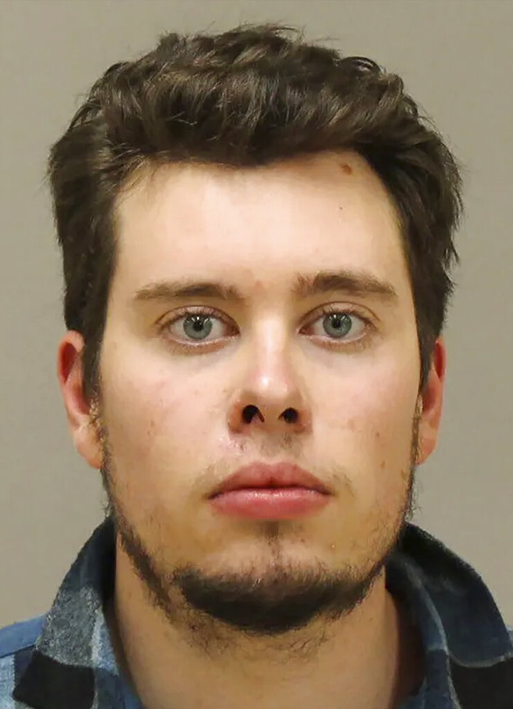 Mug shot provided by the Kent County Sheriff, shows Ty Garbin, who is cooperating with authorities in the trial of men who allegedly plotted to kidnap Michigan Governor