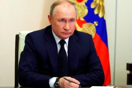 Russia is not just Putin, writes Dabashi [File: Mikhail Klimentyev/Sputnik via AP]