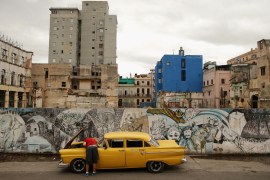 A building in Havana, Cuba