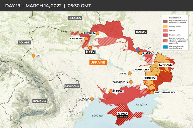 Russia-Ukraine war military dispatch: March 14, 2022 | Russia-Ukraine war  News | Al Jazeera