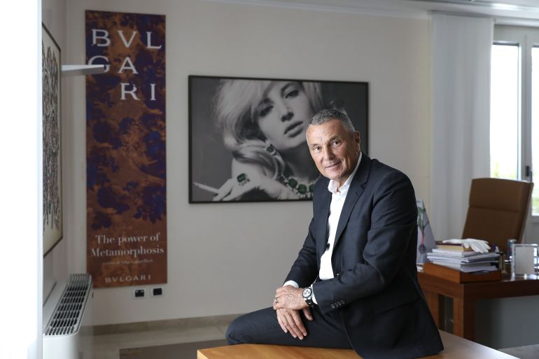 Jean-Christophe Babin en su oficina en Roma