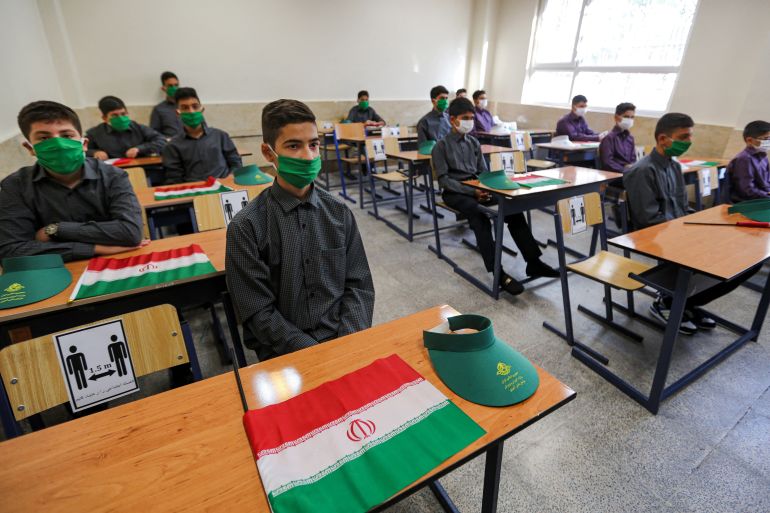 Iranian schoolchildren
