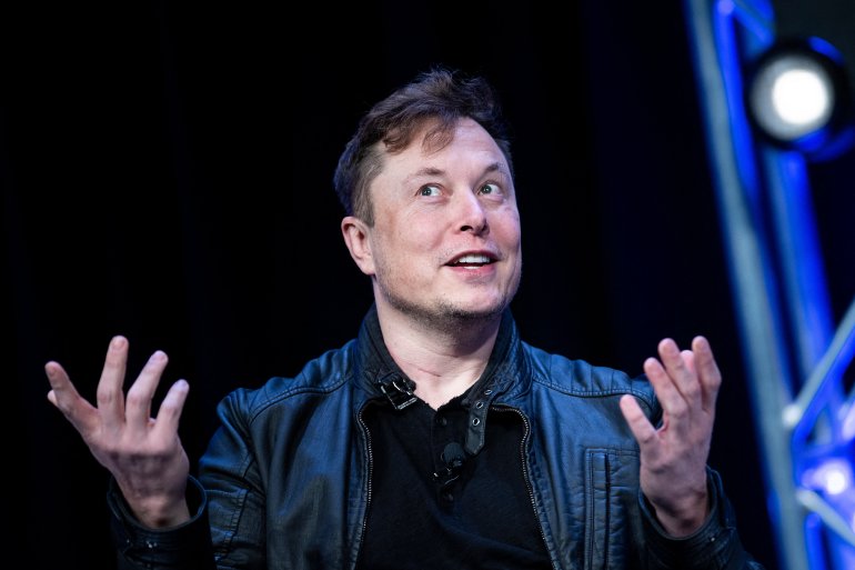 (FILES) In this file photo taken on March 9, 2020 Elon Musk, founder of SpaceX, speaks during the Satellite 2020 at the Washington Convention Center in Washington, DC. - Tesla chief Elon Musk has launched a hostile takeover bid for Twitter, insisting it was a "best and final offer" and that he was the only person capable of unlocking the full potential of the platform. (Photo by Brendan Smialowski / AFP)