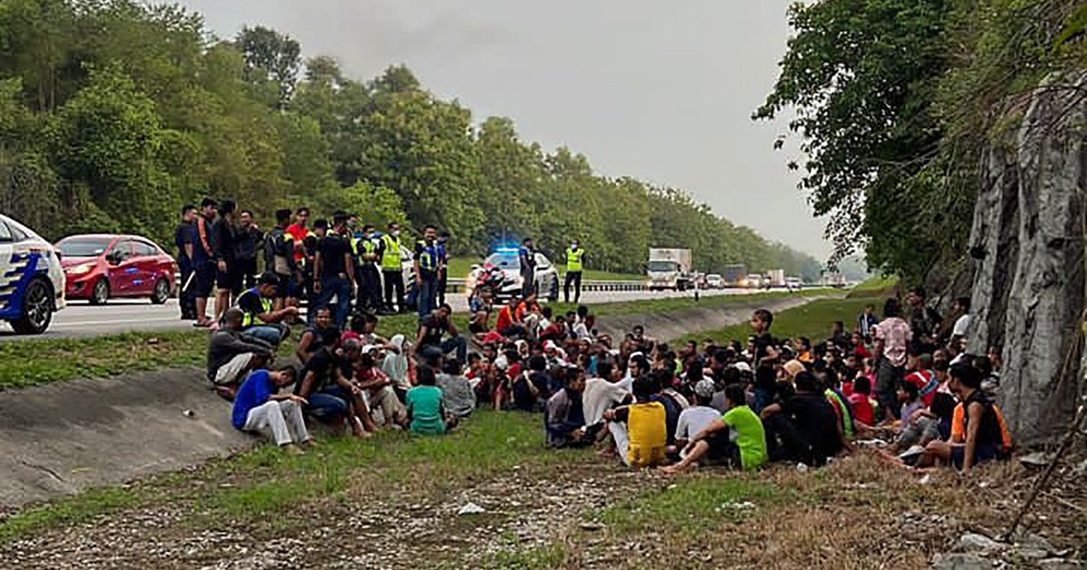 数百名罗兴亚人逃离马来西亚拘留所导致六人死亡-半岛电视台