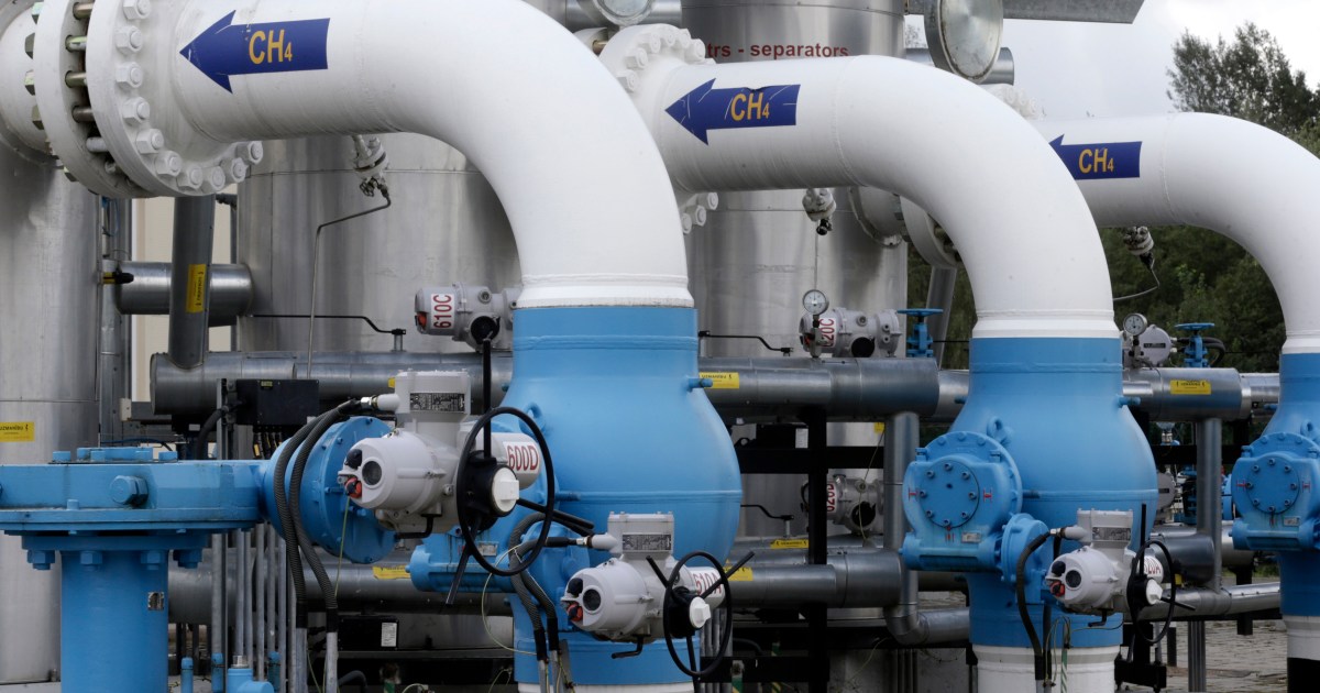 Baltijas valstis aptur Krievijas gāzes importu sakarā ar iebrukumu Ukrainā |  Kara ziņas starp Krieviju un Ukrainu