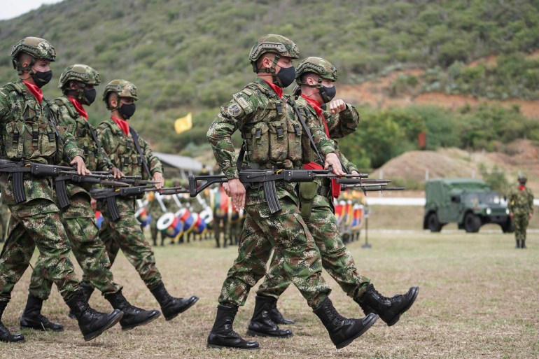 Colombia soldiers