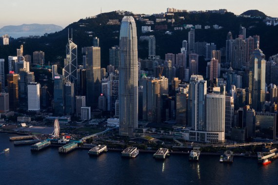 Hong Kong's Victoria Harbour.