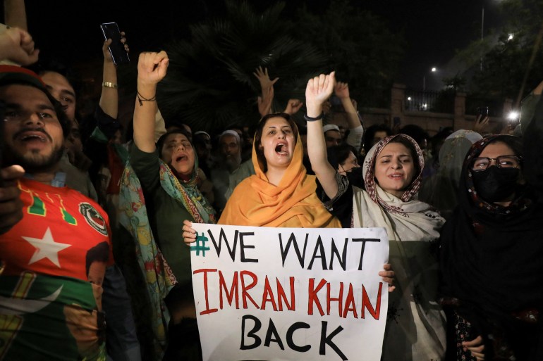 Pakistan protests over Imran Khan's removal