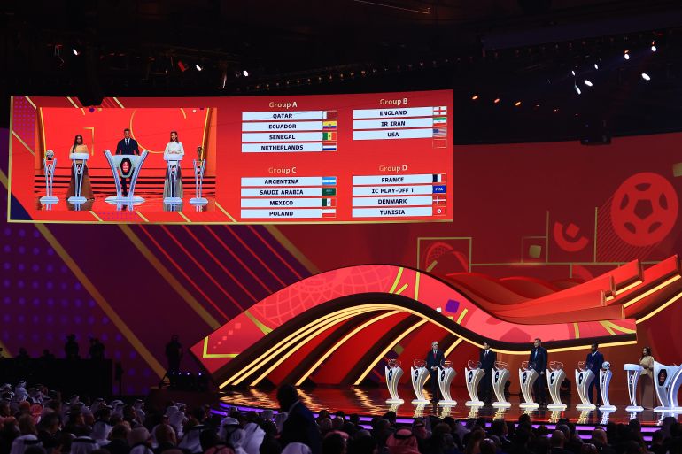 world cup draw qatar [Showkat Shafi/Al Jazeera]