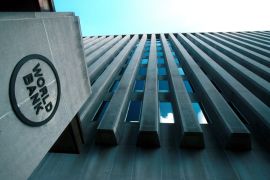 The World Bank said global 2023 growth outlook had improved while that for 2024 had worsened on the back of higher interest rates and tighter credit [File: Anders Pettersson/Getty Images]