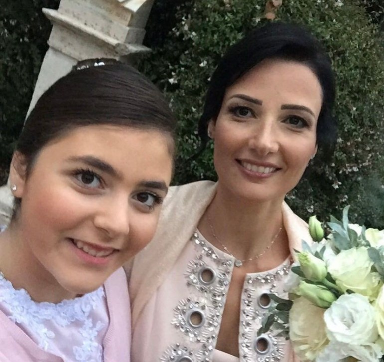 Ariana Papazian with her mother, Delia, who was killed in the Beirut blast on 4 August 2020