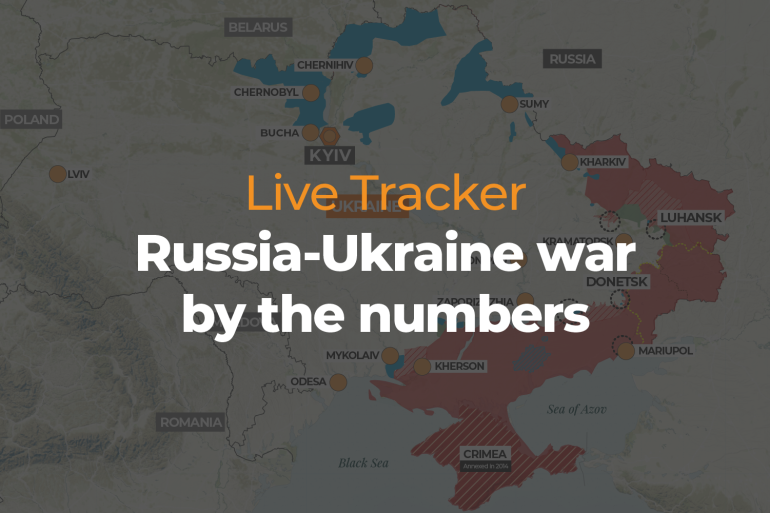 INTERACTIVE- Live Tracker - Russia-Ukraine war by the numbers