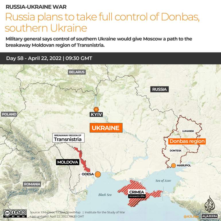 INTERACTIVE_UKRAINE_DONBAS 지역 지도+TRANSNISTRIA