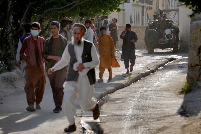 Bombing In Kabul Mosque Kills At Least 10