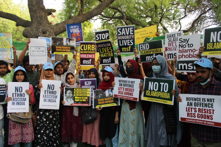 L'Inde proteste contre la démolition
