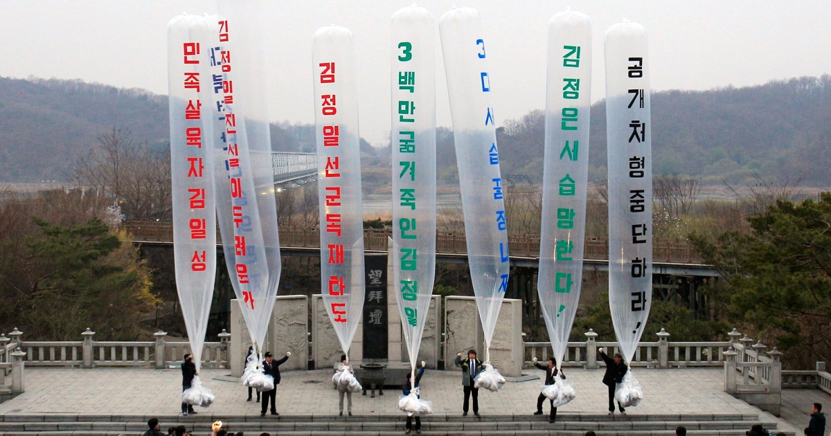 S Korean activist claims 1 milllion anti-North leaflets launched | News