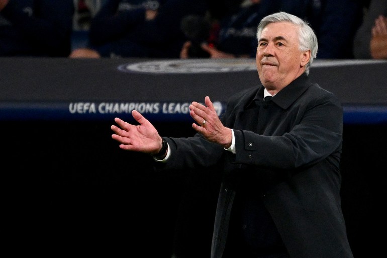 Real Madrid'in İtalyan teknik direktörü Carlo Ancelotti tepki gösterdi