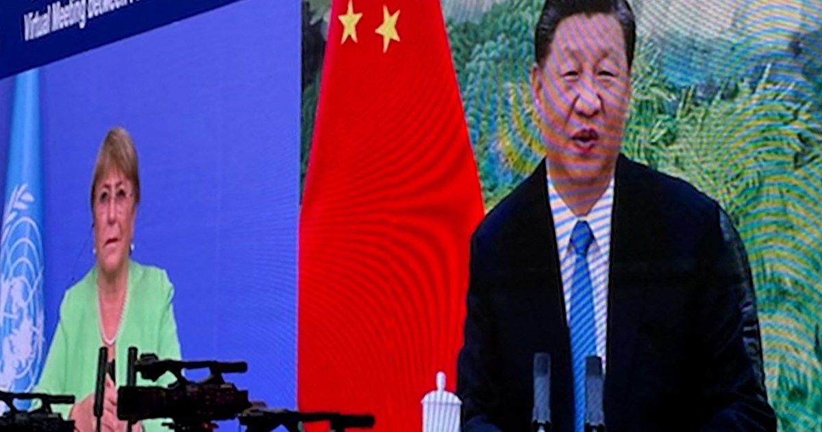 Xi defends China’s record during talks with UN human rights chief