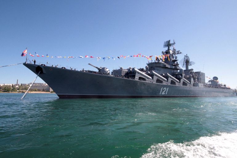 Russia's Moskva ship