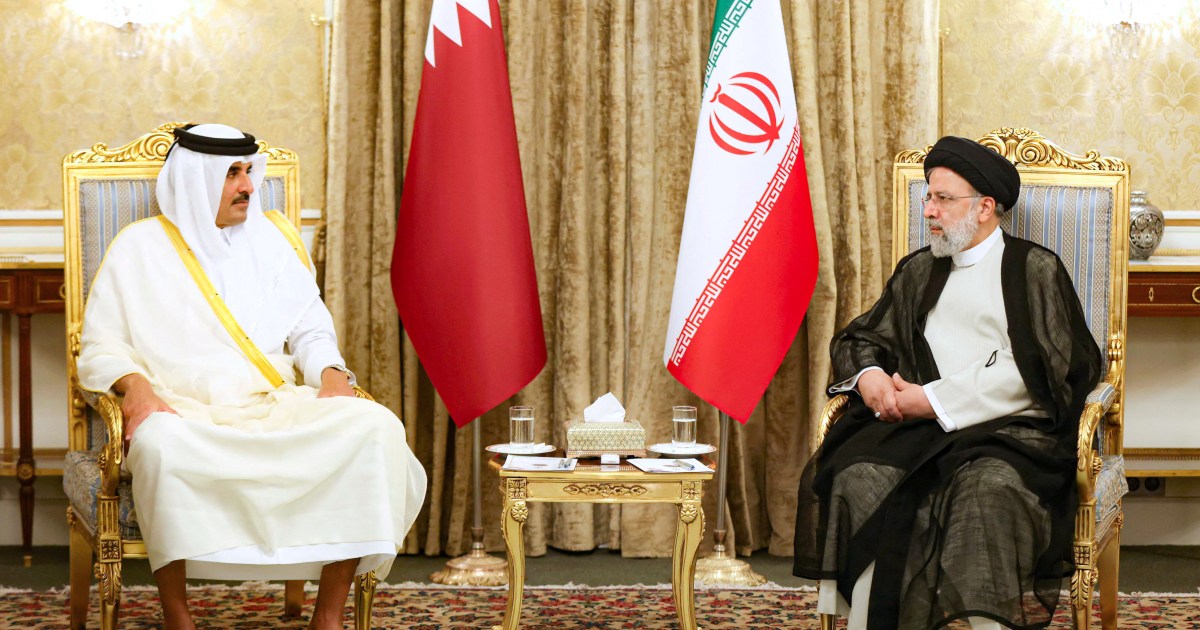 Qatar’s Sheikh Tamim meets top Iranian officials in Tehran | Tamim bin Hamad Al Thani News