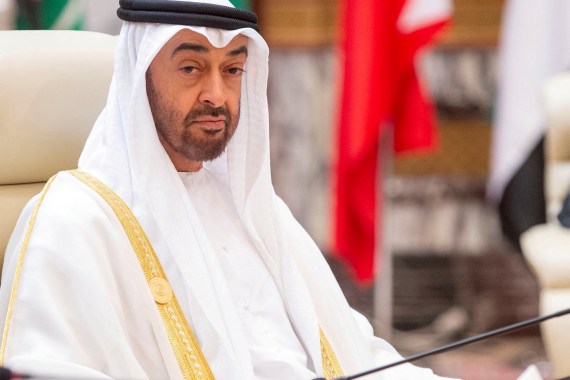 Sheikh Mohammed bin Zayed al-Nahyan attends the Gulf Cooperation Council (GCC) summit in Mecca, Saudi Arabia