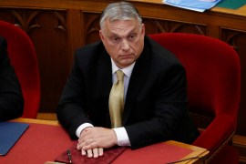 Orban has rocked the bloc&#39;s unity on the war in Ukraine by opposing an embargo on Russian oil [File: Bernadett Szabo/Reuters]