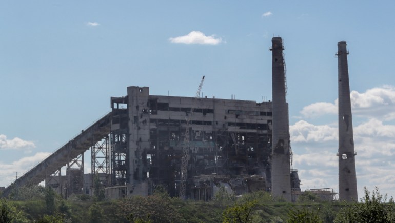 Mariupol steel mill