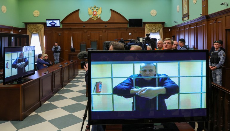 Jaksa Rusia menuntut 20 tahun penjara lagi untuk Navalny |  Berita perang Rusia-Ukraina