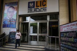 The Life Insurance Corp. of India (LIC) headquarters in Mumbai, India