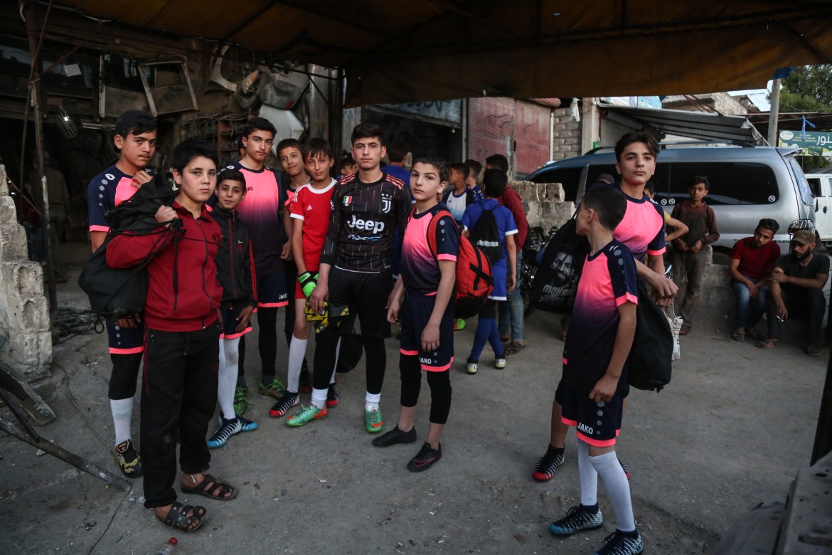 Children champions league Idlib, Syria
