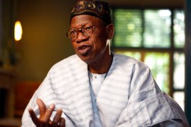 Minister Lai Mohammed, the Information Minister and spokesperson for the Government of Nigeria
