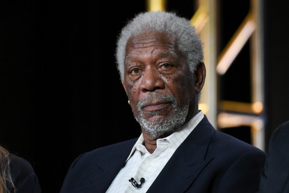 Hollywood actor Morgan Freeman was among hundreds of prominent Americans placed on a travel ban list by Moscow on May 21, 2022 [File photo: Richard Shotwell/Invision/AP]