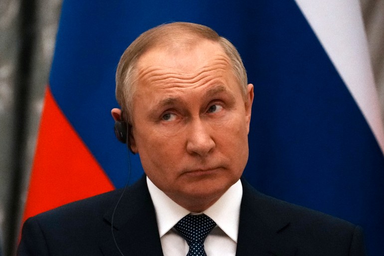 Russian President Vladimir Putin in Moscow.