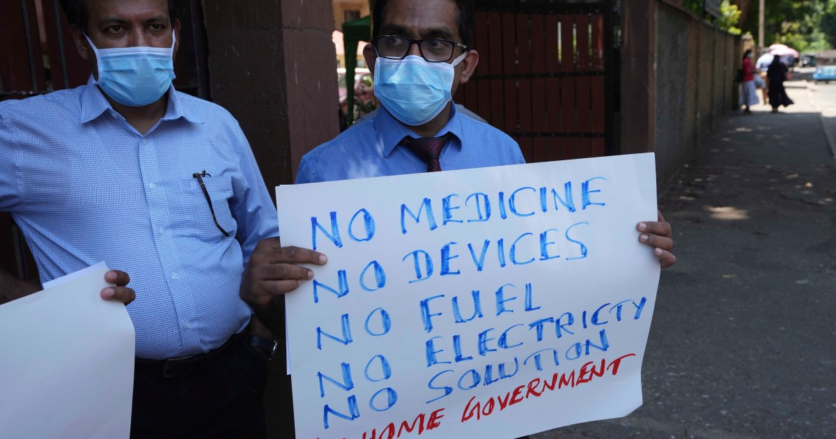 ‘Death sentence’: Doctors in Sri Lanka decry medicine shortage