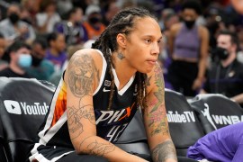 &#39;As I sit here in a Russian prison ... I’m terrified I might be here forever,&#39; Brittney Griner says in note to US President Joe Biden delivered on Monday, according to her representatives [File: Rick Scuteri/AP Photo]