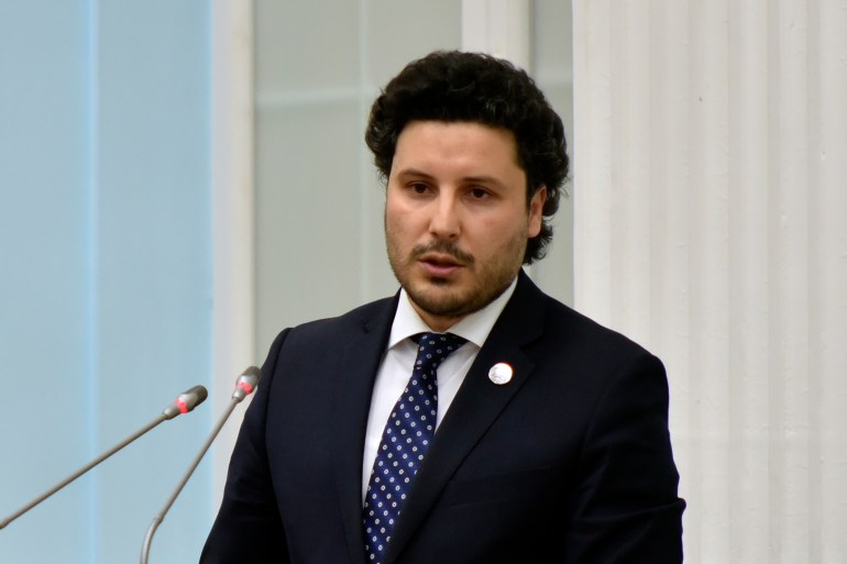 Montenegrin Prime Minister Dritan Abazovic