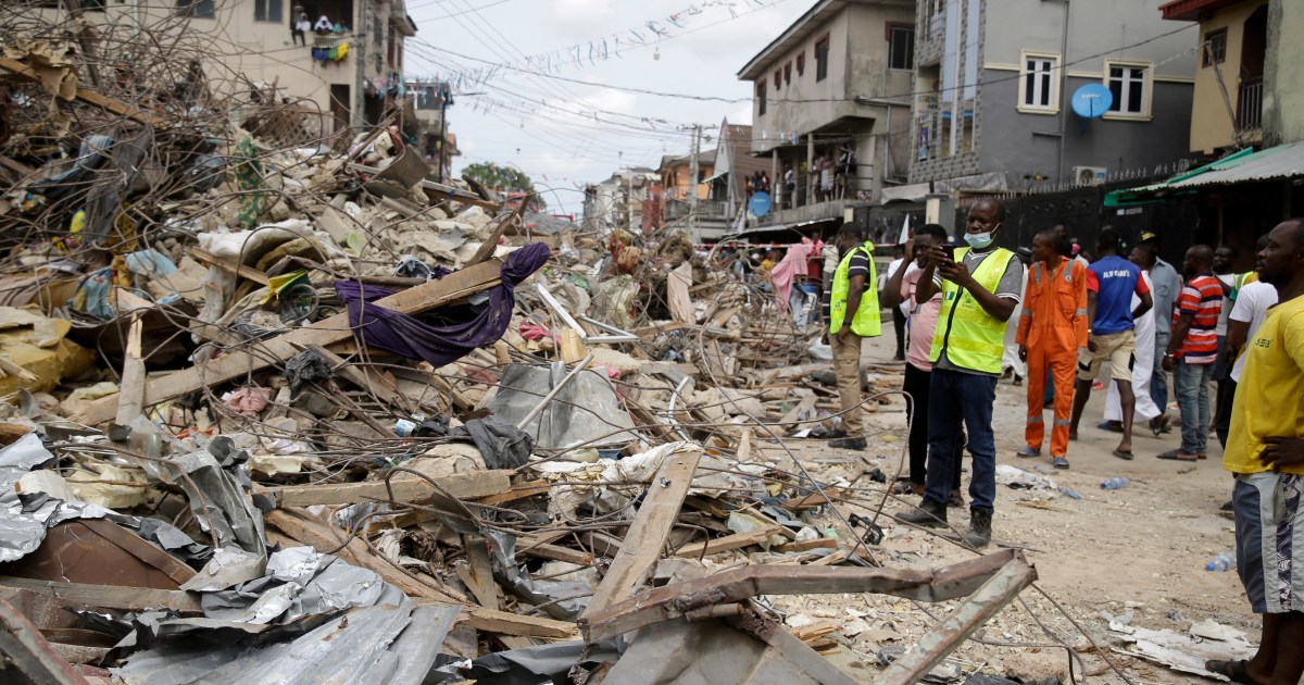 Nigeria: Five dead after Lagos building collapse