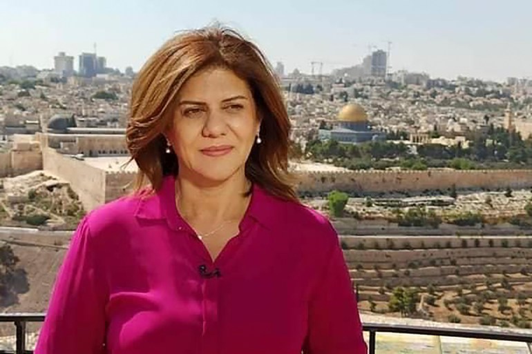 Shireen Abuakeh standing in Jerusalem