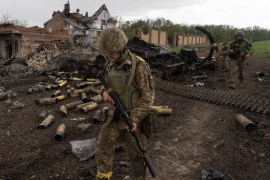 Ukraine has scored a series of successes since Russia invaded on February 24, forcing Moscow&#39;s troops to abandon an advance on the capital Kyiv before regaining ground around Kharkiv in recent days [File: Mstyslav Chernov/AP]