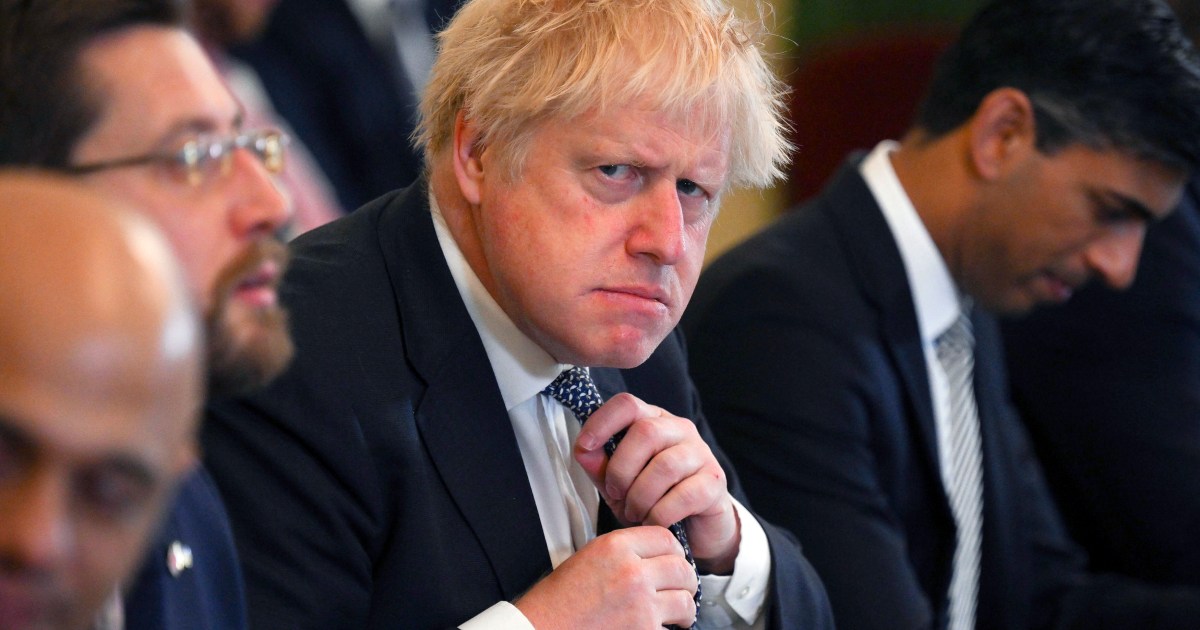 The system is trying to eject Boris Johnson, but will he go? | Opinions | Al Jazeera