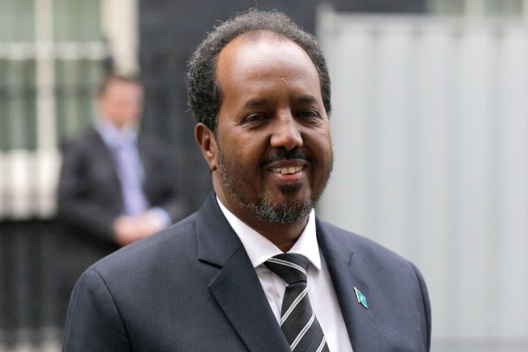 President of Somalia Hassan Sheikh Mohamud